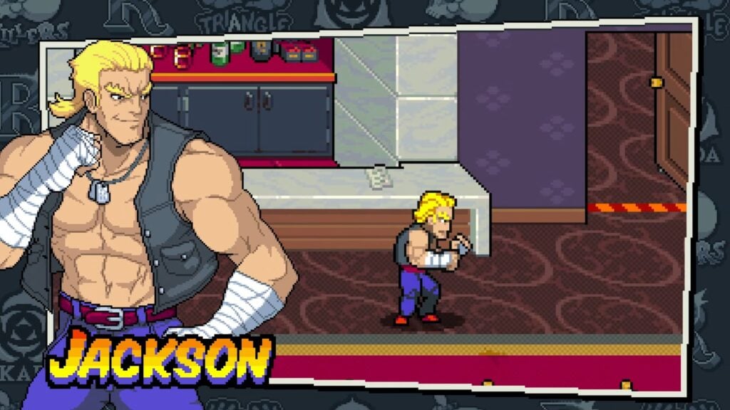 Jackson frappe avec des jabs foudroyants et des uppercuts dévastateurs