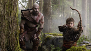 Prime Video dévoile la première image live-action de la série God of War avec Kratos et Atreus