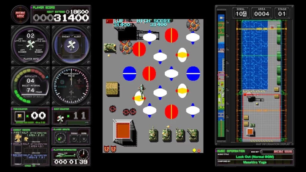 kyukyoku-tiger-heli-toaplan-arcade-garage-gameplay2