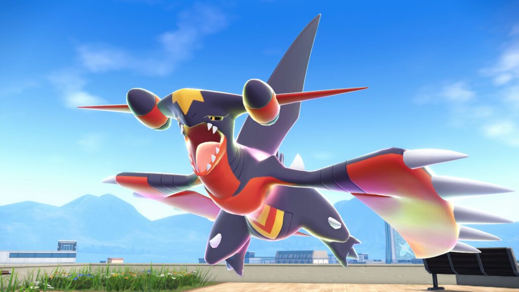 Méga-Carchacrok Z débarque dans le DLC Méga-Dimension de Légendes Pokémon : Z-A
