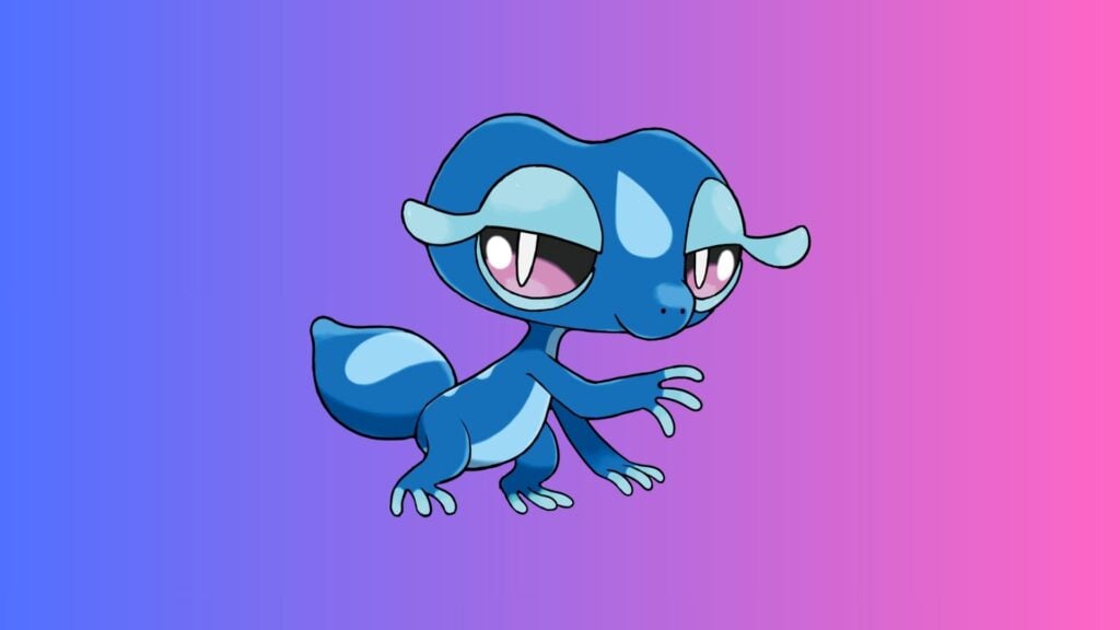 Ogéko, le Pokémon Aquagecko de type Eau