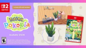 Pokémon Pokopia vous offre une plante verte comme bonus de précommande