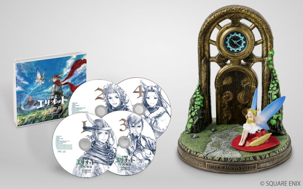 The Adventures of Elliot propose trois éditions dont un Collector à 239,99 € avec OST et figurine