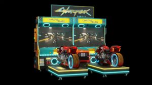 Cyberpunk 2077 débarque officiellement dans les salles d&rsquo;arcade avec un jeu multijoueur