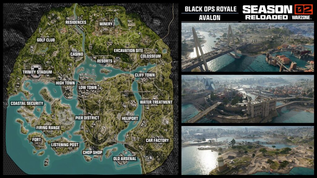 Warzone lance le mode Black Ops Royale sur la carte Avalon