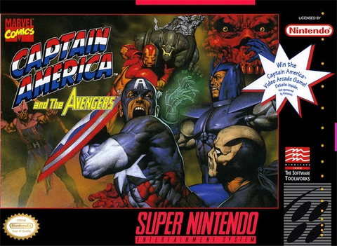 Captain America and The Avengers en trois versions arcade et consoles