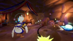 Incarnez un canard voyageur de l&rsquo;espace dans ce jeu d&rsquo;aventure qui annonce sa sortie sur PC et Switch
