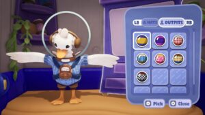 Incarnez un canard voyageur de l&rsquo;espace dans ce jeu d&rsquo;aventure qui annonce sa sortie sur PC et Switch