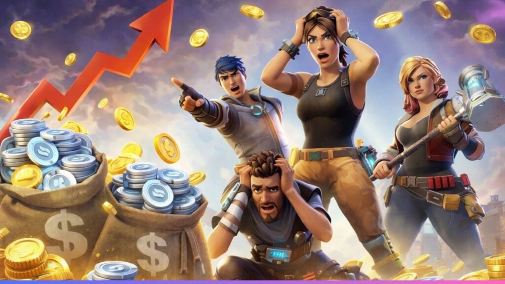 Fortnite : L'inflation touche également le prix des V-Bucks, voici ce qui change le 19 mars 2026