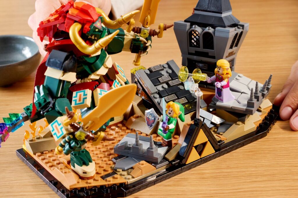 The Legend of Zelda : Ocarina of Time – Le Combat Final, un set de LEGO de 1 003 briques taillé pour les collectionneurs
