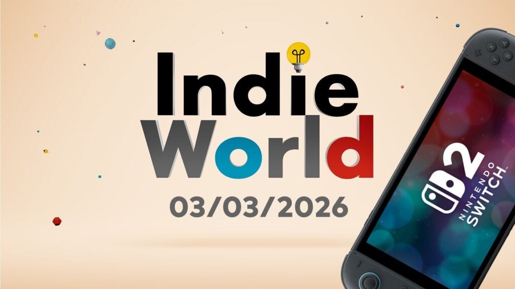 Nintendo annonce un Indie World Showcase le 3 mars 2026 avec des jeux Switch 2 et Switch au programme