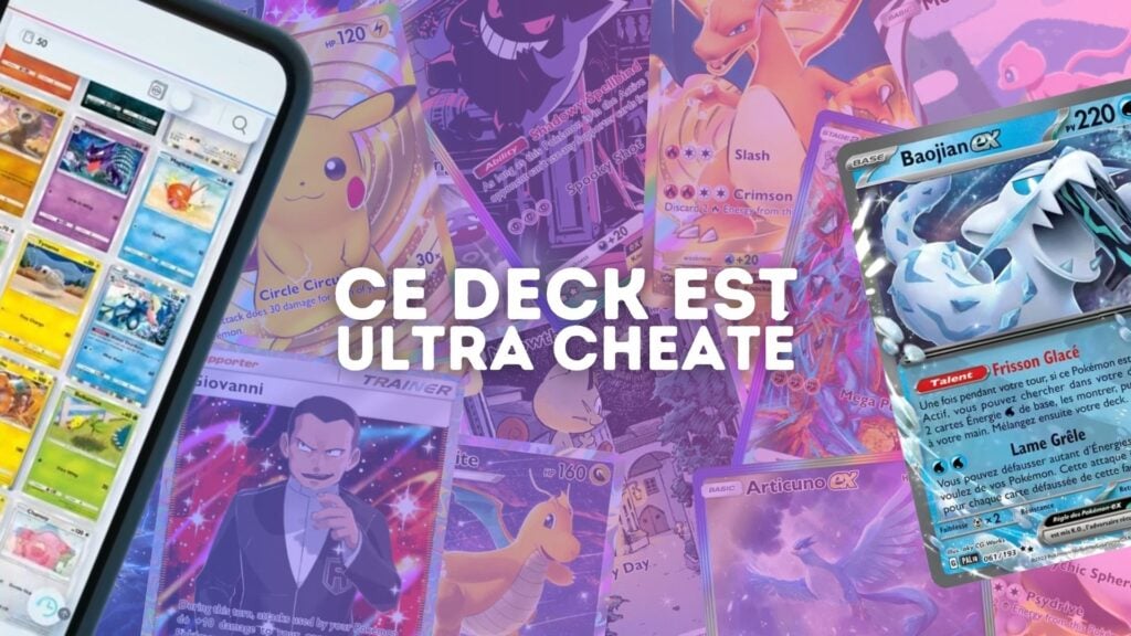 Pokémon TCG Pocket : Ce deck est le plus cheaté de la méta de l'extension Merveilles de Paldea