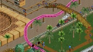 RollerCoaster Tycoon Classic est désormais disponible sur PS5 et Xbox Series