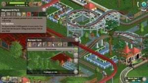 RollerCoaster Tycoon Classic est désormais disponible sur PS5 et Xbox Series