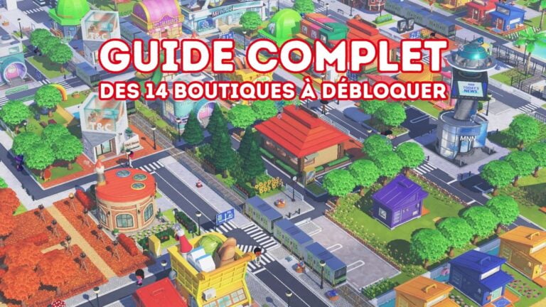 Tomodachi Life Une vie de rêve : Guide des 14 magasins et installations à débloquer