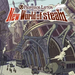 Couverture du jeu Professeur Layton et le Nouveau Monde à vapeur