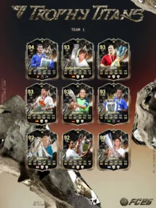 EA FC 26 FUT : Zidane, Ronaldinho, Kaká… La promotion Trophy Titans revient après 3 ans d&rsquo;absence