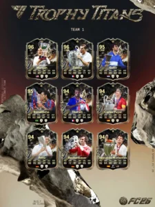 EA FC 26 FUT : Zidane, Ronaldinho, Kaká… La promotion Trophy Titans revient après 3 ans d&rsquo;absence