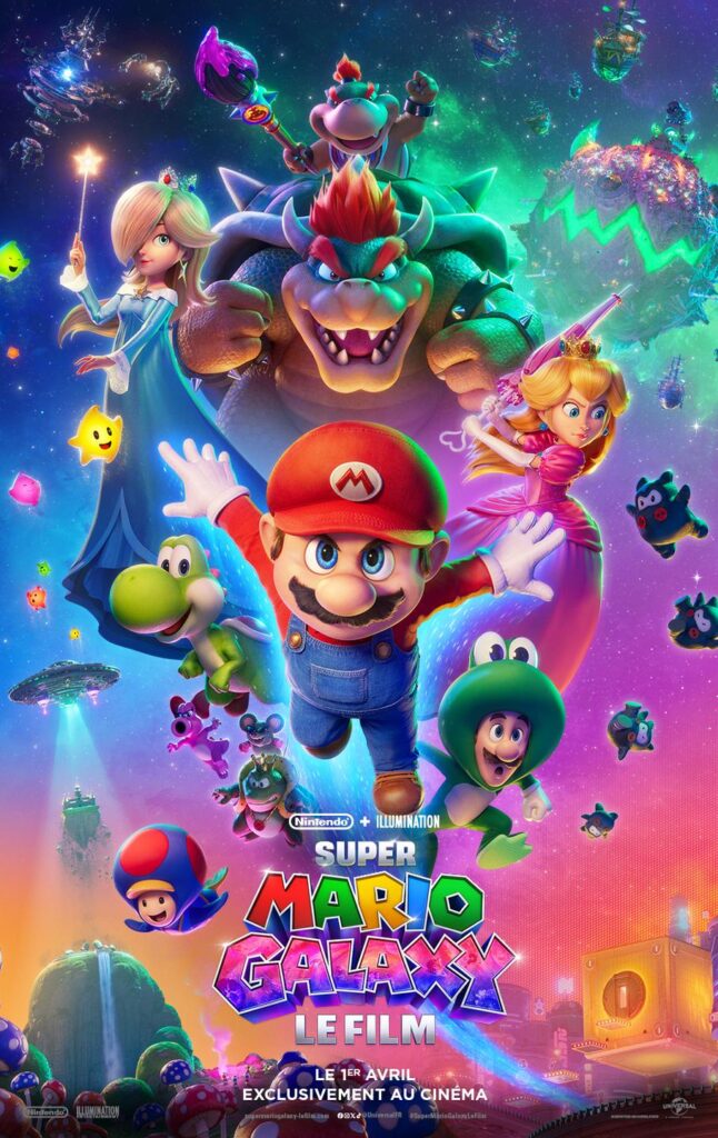 ⭐ Super Mario Bros Galaxie a été sortie le 1 avril 2026 au cinéma !