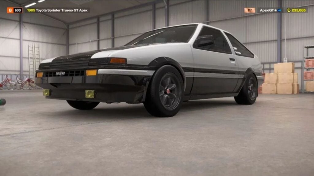 Where to buy the Toyota Sprinter Trueno GT Apex in Forza Horizon 6