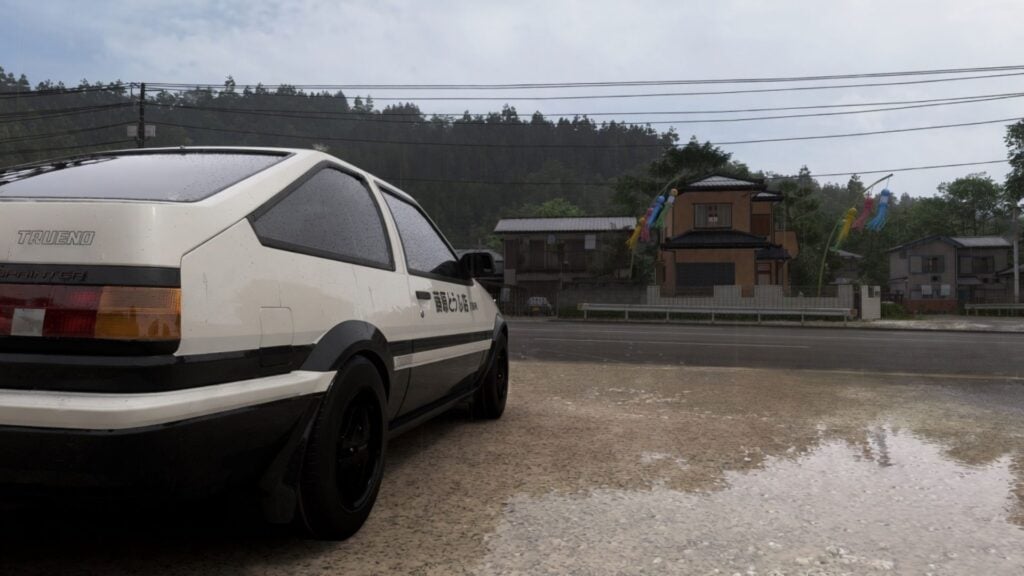 La livrée Initial D Panda à appliquer pour ressembler à l'AE86 de Takumi