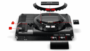 Après la NES et le Game Boy, LEGO s&rsquo;offre un Set SEGA Mega drive
