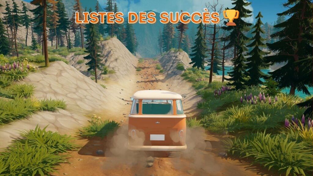 Outbound : La liste des succès et trophées pour platiner le jeu de vanlife