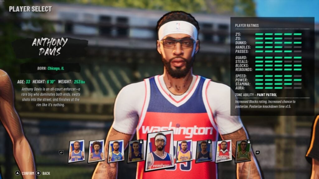 4. Anthony Davis combine 6 stats max et une polyvalence post-perimètre rare