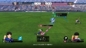 Captain Tsubasa 2 World Fighters dévoile 15 minutes de gameplay où les tirs défient toujours la gravité