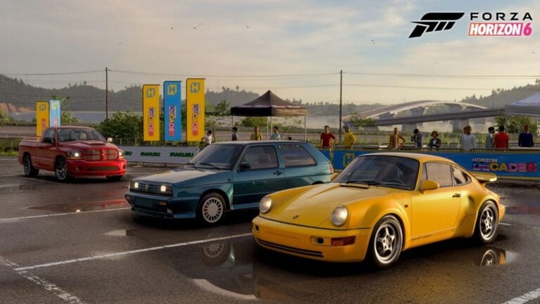 La liste des 10 voitures gratuites à débloquer dans le Festival Horizon Decades de Forza Horizon 6