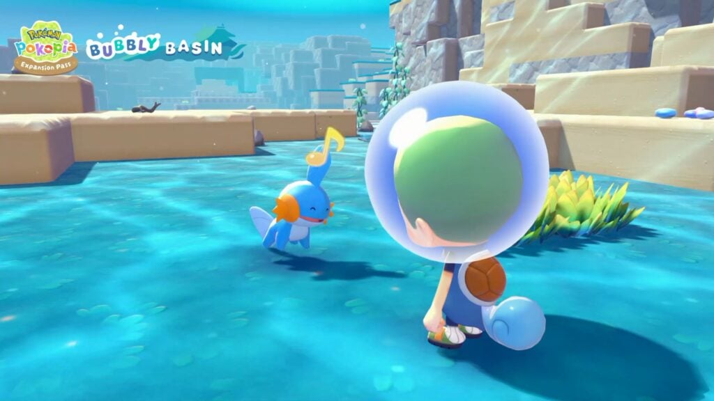 Pokémon Pokopia plonge sous l’eau avec une mise à jour gratuite et un pass d’extension