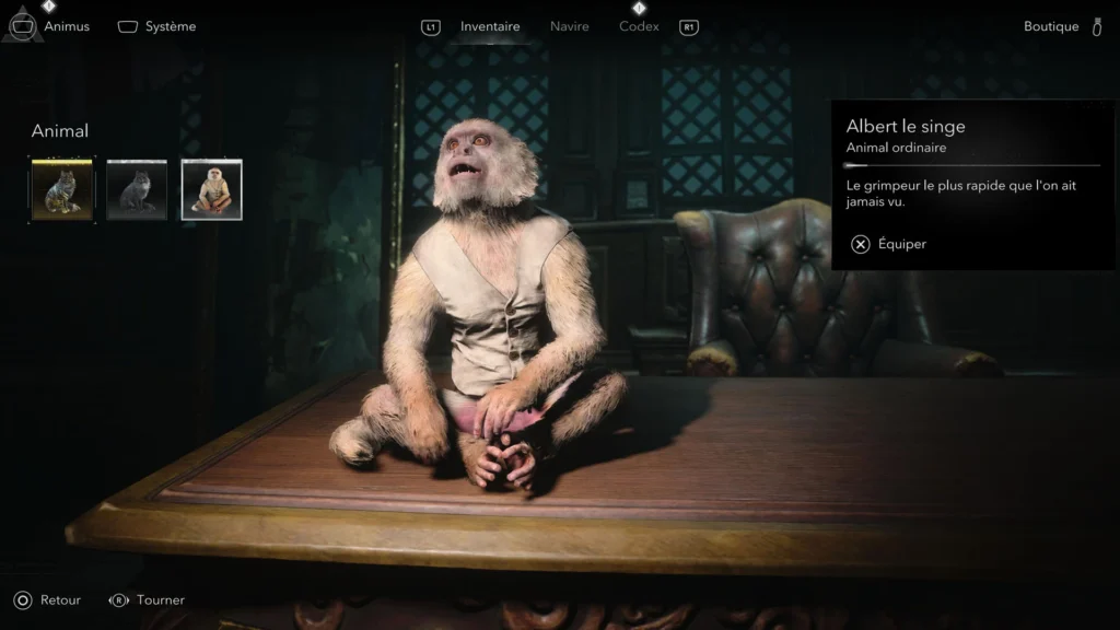 Comment débloquer Albert le singe sur le Jackdaw ?