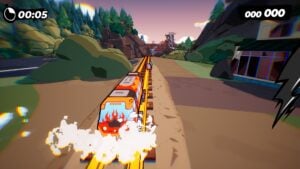 Test Denshattack! : Le crossover Jet Set Radio et Tony Hawk sauf que vous ridez avec un train