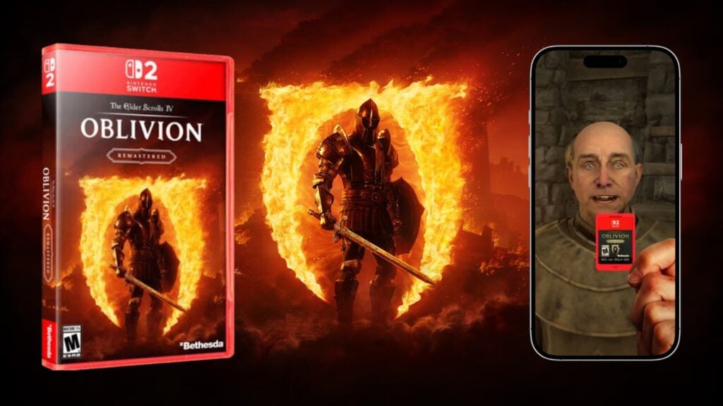 The Elder Scrolls IV: Oblivion Remastered se moque de l’actualité avec une Game Card complète sur Switch 2